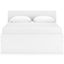  Size_Queen  -- Onita EB9630B12 Queen Panel Platform Bed with 1 Side Storage IMAGE 4