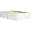  Size_Queen  -- Onita EB9630B14 Queen Platform Bed with 2 Side Storage IMAGE 7