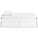  Size_Full  -- Onita EB9630B9 Full Platform Bed with 1 Side Storage IMAGE 5