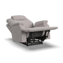  Flexsteel Zecliner 1091-55PH Power Lift Recliner with Power Headrest and Lumbar - Light Grey IMAGE 3