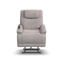  Flexsteel Zecliner 1091-55PH Power Lift Recliner with Power Headrest and Lumbar - Light Grey IMAGE 4