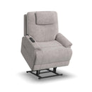  Flexsteel Zecliner 1091-55PH Power Lift Recliner with Power Headrest and Lumbar - Light Grey IMAGE 5