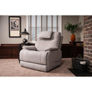  Flexsteel Zecliner 1091-55PH Power Lift Recliner with Power Headrest and Lumbar - Light Grey IMAGE 6