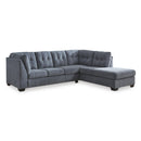  Manufacturer Color_Denim  -- Signature Design by Ashley Marleton Fabric 2 pc Sectional IMAGE 1