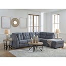  Manufacturer Color_Denim  -- Signature Design by Ashley Marleton Fabric 2 pc Sectional IMAGE 5