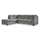  Manufacturer Color_Grey  -- Marleton 55305S1 2 pc Sectional with Chaise IMAGE 1