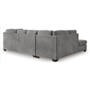  Manufacturer Color_Grey  -- Marleton 55305S1 2 pc Sectional with Chaise IMAGE 2