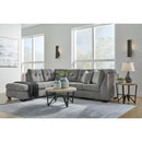  Manufacturer Color_Grey  -- Marleton 55305S1 2 pc Sectional with Chaise IMAGE 6