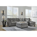  Manufacturer Color_Grey  -- Marleton 55305S2 2 pc Sectional with Chaise IMAGE 10