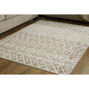  Size_4'11" x 7'2"  -- Bunchly R406222 Washable Medium Rug IMAGE 2