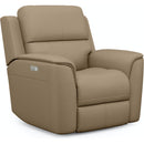  Flexsteel Henry 1041-50PH Power Recliner with Power Headrest & Lumber IMAGE 1