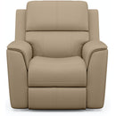  Flexsteel Henry 1041-50PH Power Recliner with Power Headrest & Lumber IMAGE 2