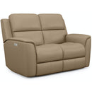  Flexsteel Henry 1041-60PH Power Reclining Loveseat w/ PHRs & Lumbar IMAGE 1