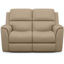  Flexsteel Henry 1041-60PH Power Reclining Loveseat w/ PHRs & Lumbar IMAGE 2