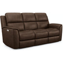  Flexsteel Henry 1041-62PH Power Reclining Sofa w/ PHRs & Lumbar IMAGE 1