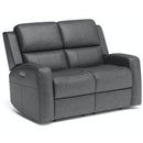  Flexsteel Linden 1043-60PH Power Reclining Loveseat with Power Headrests and Lumbar IMAGE 1
