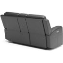  Flexsteel Linden 1043-64PH Pwr Reclining Loveseat w/Console/Pwr Headrests and Lumbar IMAGE 4
