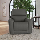  Flexsteel Carter 1587-50PH Power Recliner with Power Headrest and Lumbar IMAGE 3