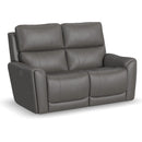  Flexsteel Carter 1587-60PH Power Reclining Loveseat with Power Headrests and Lumbar IMAGE 1