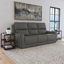  Flexsteel Carter 1587-63PH Power Reclining Sofa with Console and Power Headrests and Lumbar IMAGE 3