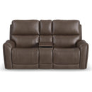  Flexsteel Carter 1587-64PH Power Reclining Loveseat with Console and Power Headrests and Lumbar IMAGE 3