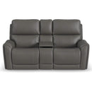  Flexsteel Carter 1587-64PH Power Reclining Loveseat with Console and Power Headrests and Lumbar IMAGE 3