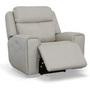  Flexsteel Barnett 1601-50PH Power Recliner with Power Headrest and Lumbar IMAGE 2