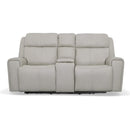  Flexsteel Barnett 1601-64PH Power Reclining Loveseat with Console and Power Headrests and Lumbar IMAGE 3
