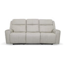  Flexsteel Barnett 1601-62PH Power Reclining Sofa with Power Headrests and Lumbar IMAGE 3