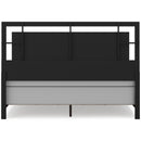  Size_King  -- Covetown B441B8 King Panel Bed IMAGE 4
