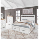 Size_Queen -- Benchcraft Ashbryn Panel Bed with Storage IMAGE 10