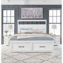  Size_California King -- Ashbryn B844B5 California King Panel Storage Bed IMAGE 11