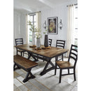  Signature Design by Ashley Wildenauer D634-00 Large Dining Room Bench IMAGE 9