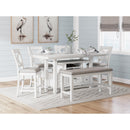  Signature Design by Ashley Robbinsdale D642-09 Double Counter Upholstered Bench IMAGE 11