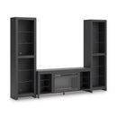  Signature Design by Ashley Cayberry W2721W2 3 pc Entertainment Center with Electric Fireplace IMAGE 1