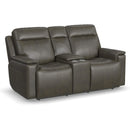  Flexsteel Odell 1739-64PH Power Reclining Loveseat with Console and Power Headrests and Lumbar IMAGE 1