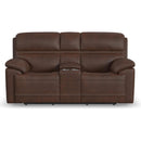  Flexsteel Jackson 1759-64PH Power Reclining Loveseat with Console and Power Headrests IMAGE 2