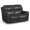  Flexsteel Crew 1783-60PH Power Reclining Loveseat with Power Headrests and Lumbar IMAGE 1