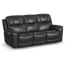  Flexsteel Crew 1783-62PH Power Reclining Sofa with Power Headrests and Lumbar IMAGE 1