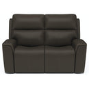  Flexsteel Jarvis 1828-60PH Power Reclining Loveseat with Power Headrests IMAGE 2