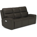  Flexsteel Jarvis 1828-62PH Power Reclining Sofa with Power Headrests IMAGE 1