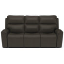  Flexsteel Jarvis 1828-62PH Power Reclining Sofa with Power Headrests IMAGE 2