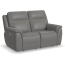  Flexsteel Sawyer 1845-60PH Power Reclining Loveseat with Power Headrests and Lumbar IMAGE 1