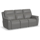  Flexsteel Sawyer 1845-62PH Power Reclining Sofa with Power Headrests and Lumbar IMAGE 1