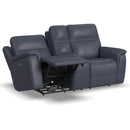  Flexsteel Sawyer 1845-64PH Power Reclining Sofa with Power Headrests and Lumbar IMAGE 2