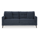  Manufacturer Color_Navy  -- Signature Design by Ashley Bixler Stationary Fabric Sofa IMAGE 2