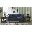  Manufacturer Color_Navy  -- Signature Design by Ashley Bixler Stationary Fabric Sofa IMAGE 5