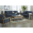  Manufacturer Color_Navy  -- Signature Design by Ashley Bixler Stationary Fabric Sofa IMAGE 8