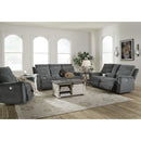  Manufacturer Color_Gravel  -- Barnsana 3320287 Reclining Power Sofa IMAGE 13