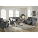  Manufacturer Color_Gravel  -- Barnsana 3320287 Reclining Power Sofa IMAGE 14